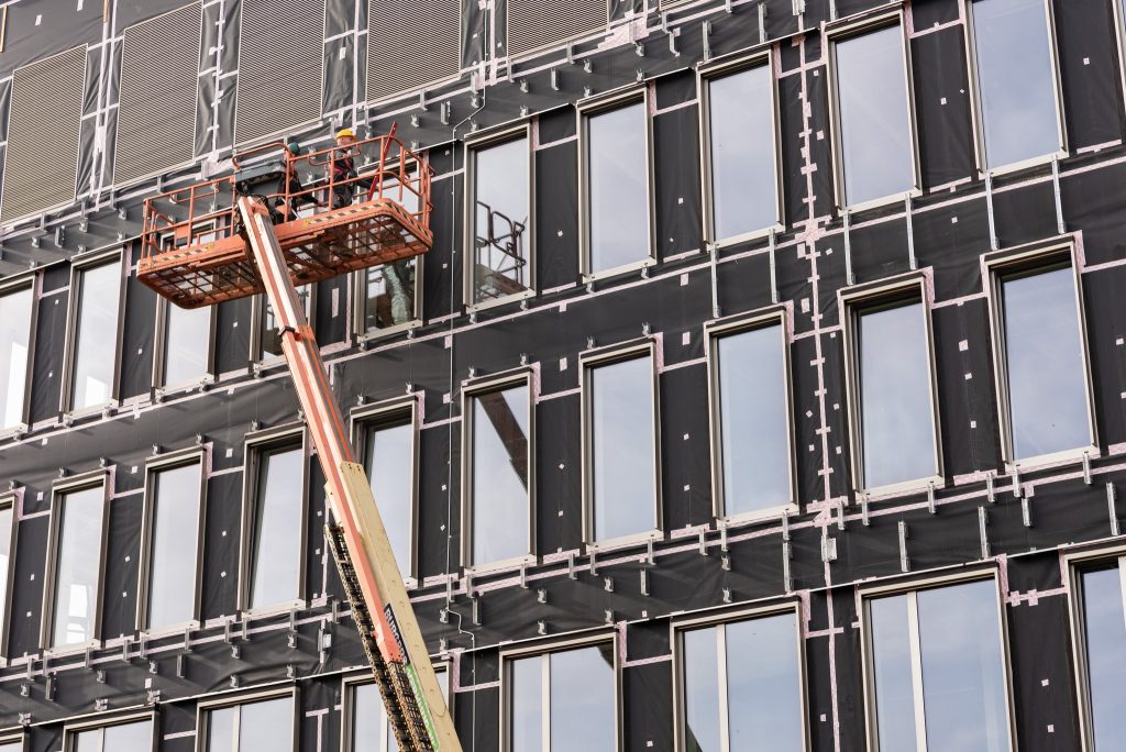 Glasgevels projectbouw Schüco Corswarem