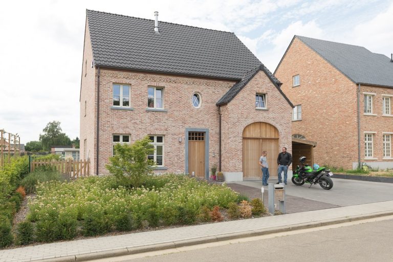 Aluminium buitenschrijnwerk ramen deuren woning Heverlee Schüco Corswarem