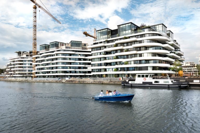 Aluminium buitenschrijnwerk ramen deuren glasgevel gevelbekleding Zuidzicht Hasselt projectbouw Schüco Corswarem