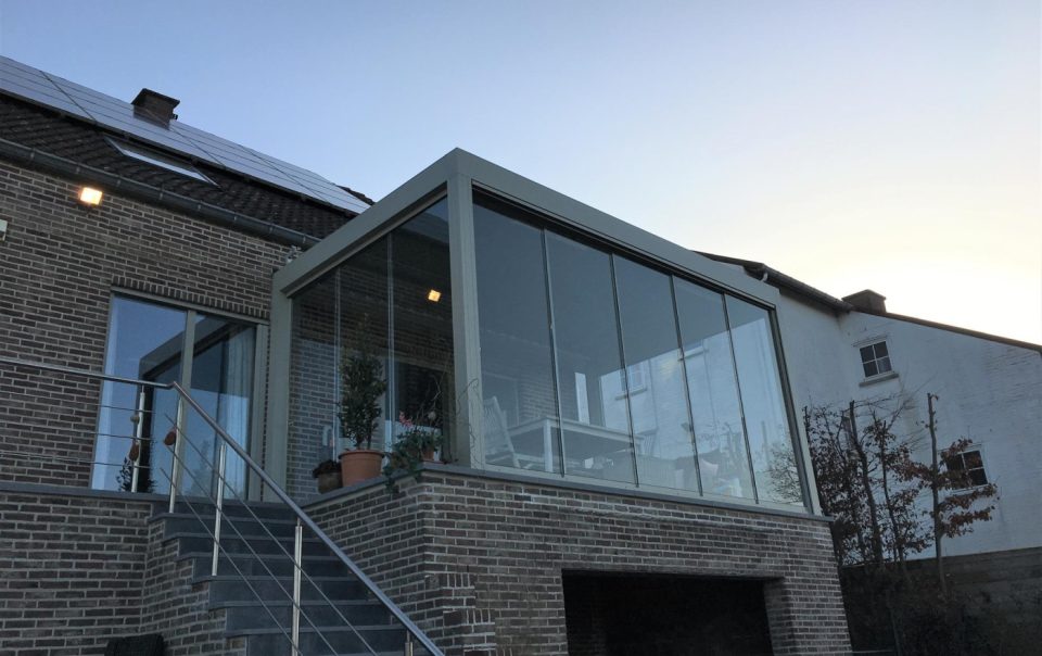 Terrasoverkapping Renson Camargue Tongeren Corswarem