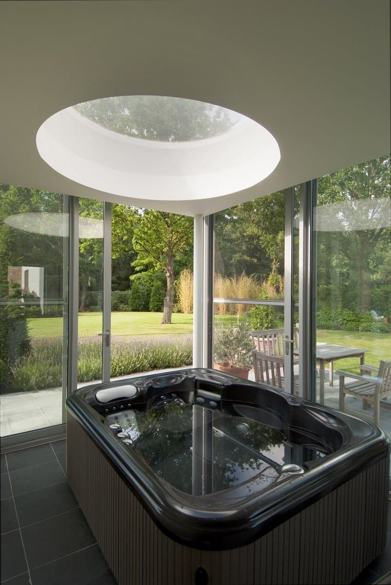 Tuinkamer Outdoor Living aluminium ramen deuren Kiewit Schüco Corswarem