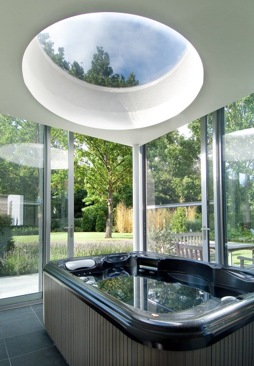 Tuinkamer Outdoor Living aluminium ramen deuren Kiewit Schüco Corswarem