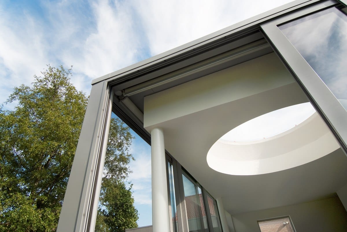 Tuinkamer Outdoor Living aluminium ramen deuren Kiewit Schüco Corswarem