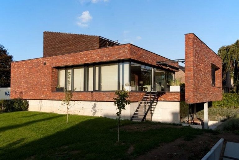 Aluminium buitenschrijnwerk ramen deuren woning Wilderen Schüco Corswarem