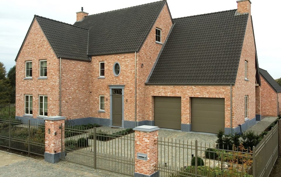 Aluminium buitenschrijnwerk ramen deuren woning Heusden-Zolder Schüco Corswarem