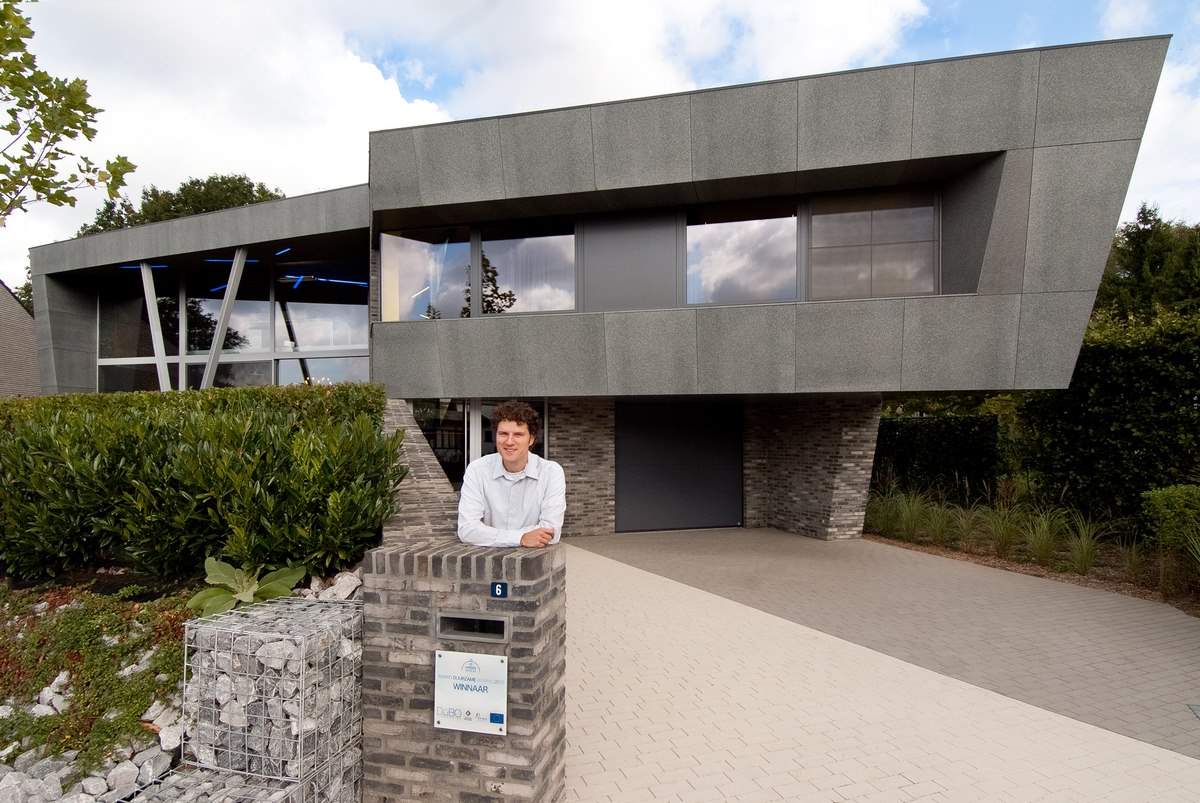 aluminium buitenschrijnwerk ramen deuren woning Lummen Schüco Corswarem